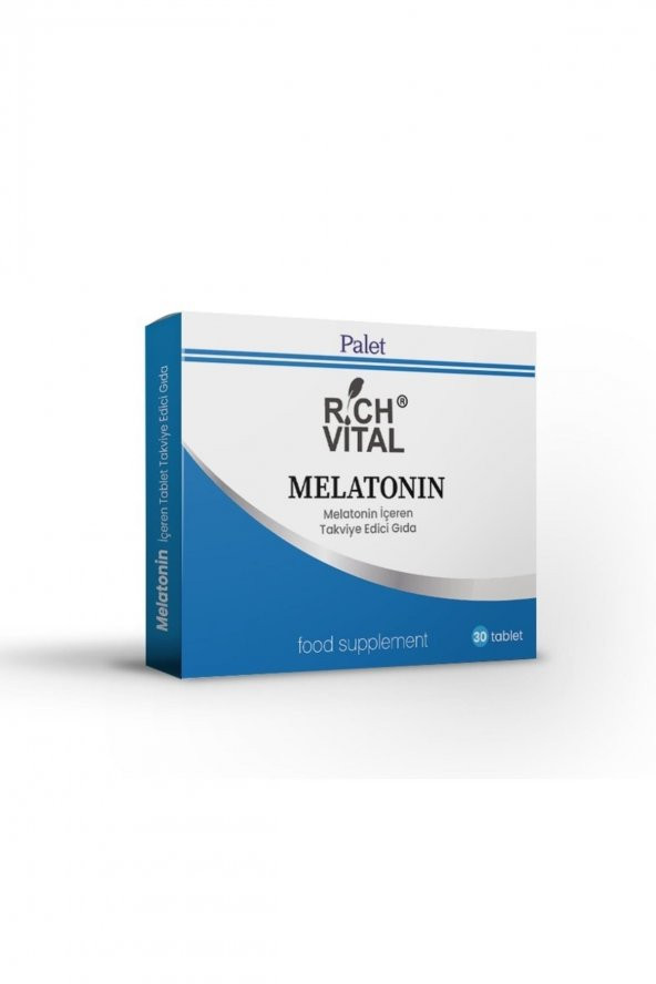Rich Vital Melatonin 30 Tablet