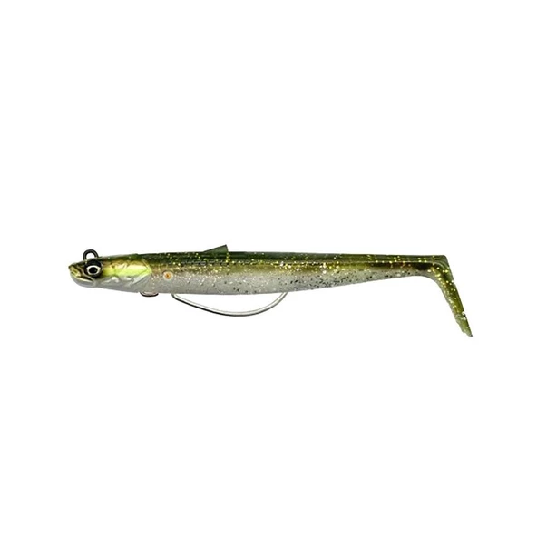 Savage Gear Sandeel V2 WL 11.5Cm 22gr Grn Slvr 2+1