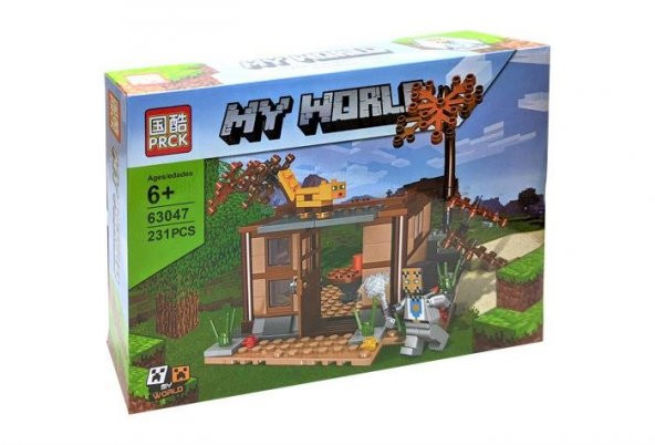 My World Minecraft 231 Parça Lego Seti - 63047-231 - 2