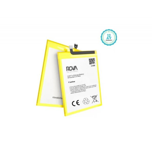 Rova General Mobile GM8 Batarya Pil 3075mAh 1Yıl Garantili - 2