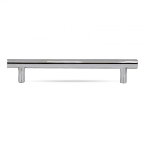 Çekmece Dolap Kapak Kulpu Kulbu 128 mm Parlak Krom Metal Kulp - 5