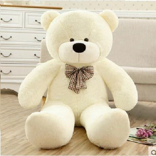 90 cm Rengarenk Papyonlu Peluş Ayıcık - % 100 YERLİ - 11