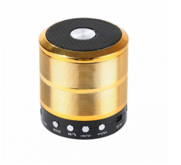 Torima Yeni Model  WS-887 Mini Bluetooth Ses Bombası Altın Renk - 2