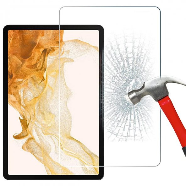 Smody Samsung Galaxy Tab S8 SM-X700 Ekran Koruyucu Temperli Cam - 2