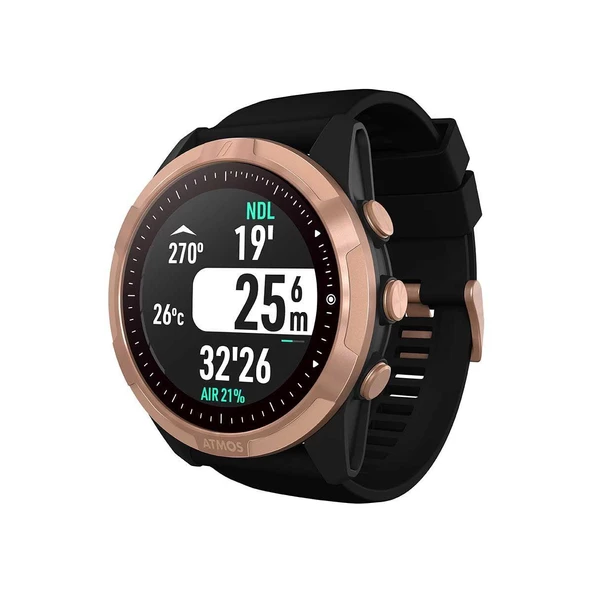 ATMOS Dalış Bilgisayarı Mision2 Siyah - 3