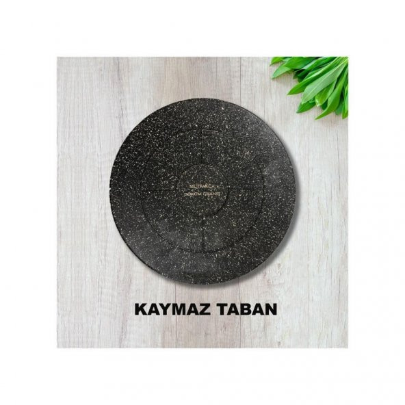 Mutfakça Döküm Kısa Granit Gözleme Tavası 36 Cm - 2