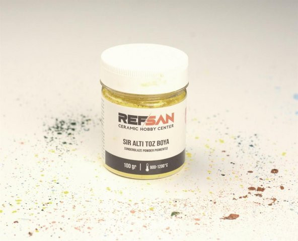 Toz Boya Sır Altı 6162 Sarı 100 gr