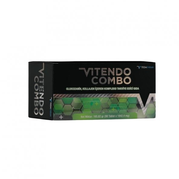 Vitendo Combo Glukozamin, Kolajen İçeren Kompleks Takviye Edici Gıda 90 Tablet