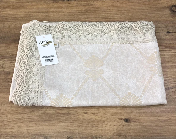 Atak Cemre Jakarlı Dertsiz Yemek Masa Örtüsü 160 x 220 - 3