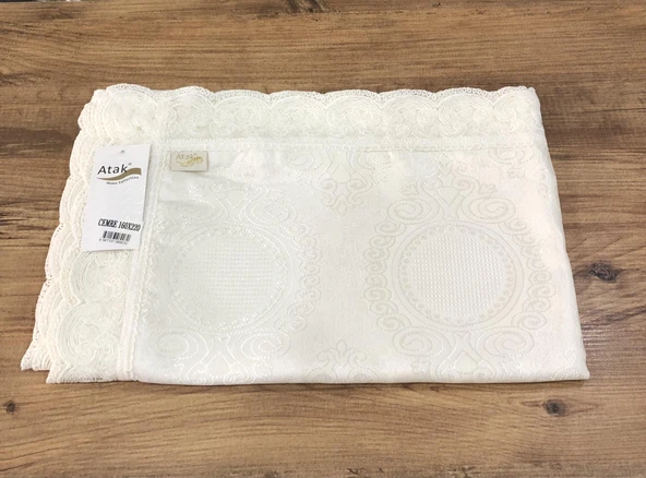 Atak Cemre Jakarlı Dertsiz Yemek Masa Örtüsü 160 x 220 - 5
