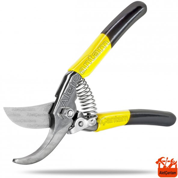 Aletçantam Denizli Çelik Budama Makası Bağ Bahçe Makası