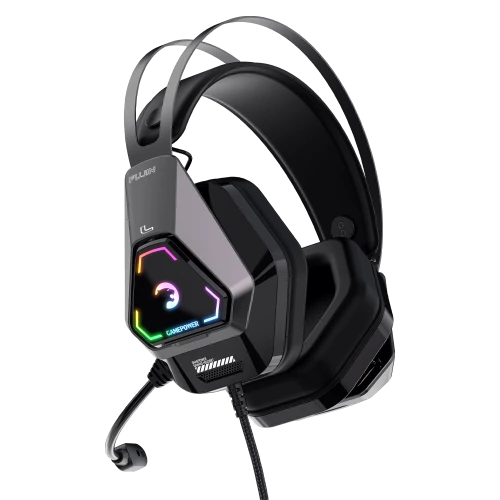 GamePower Fujin Siyah 7.1 Surround RGB Gaming Kulaklık - 3