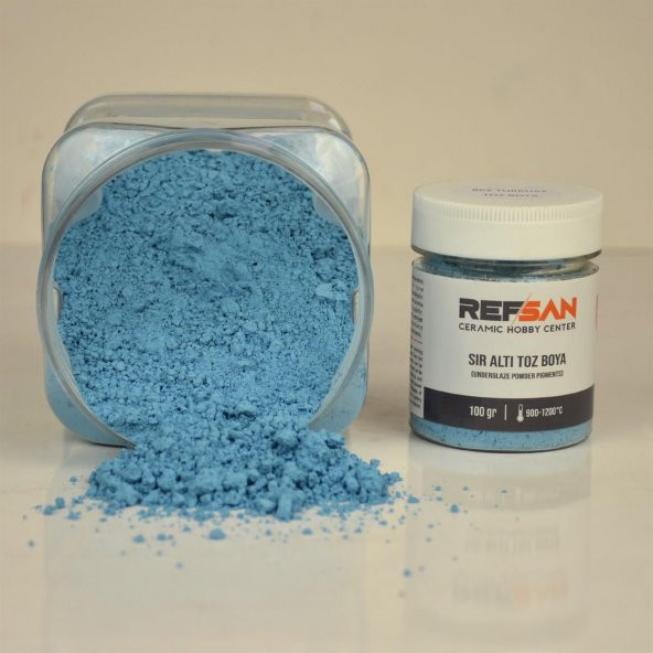 Toz Boya Sır Altı 862 Turkuaz - Açık Mavi - Boncuk Mavi 1 kg ürün görseli