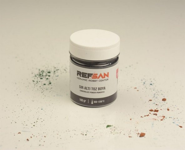 Toz Boya Sır Altı 781 Mangan Siyah 100 gr ürün görseli