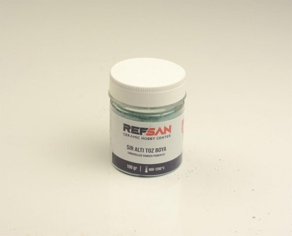 Seramik Toz Boya Sır Altı 370 Su Yeşili 100 gr ürün görseli