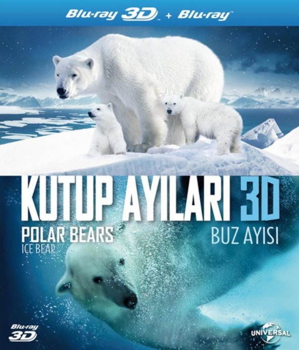 Polar Bears - Kutup Ayıları 3D+2D Blu-Ray Tek Disk