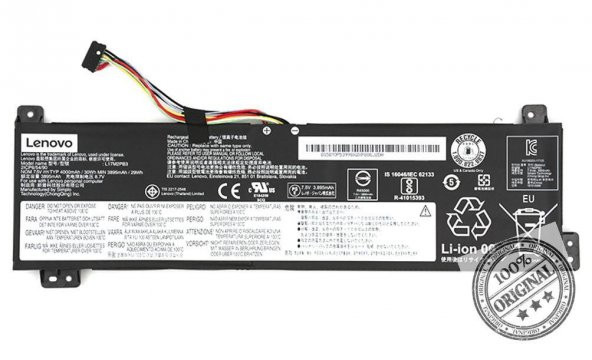 Lenovo V130-15IKB 81HN00ELTX Batarya Pil Orjinal - 1