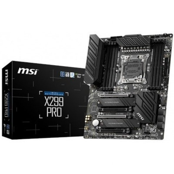 MSI X299 PRO DDR4 SATA3 WIFI-BLT PCIE 16X v3.0 2066p ATX