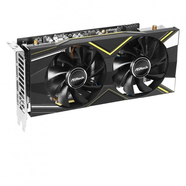 ASROCK RX5600XT 6GB XT CHALLENGER D 6G OC GDDR6 192bit HDMI DP PCIe 16X v4.0 - 3