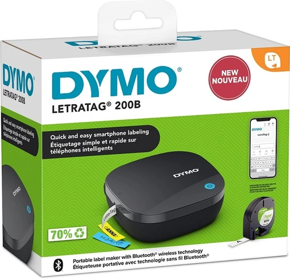 Dymo Etiket Makinesi Letratag 200B Bluetooth Bağlantılı - 3