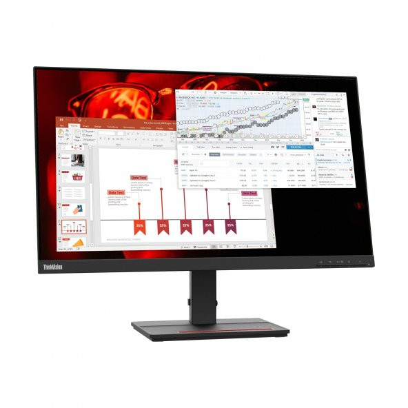 LENOVO 27" LED S27e-20 62AFKAT2TK 5MS 60HZ HDMI EV OFİS TİPİ MONİTÖR 1920X1080 - 1