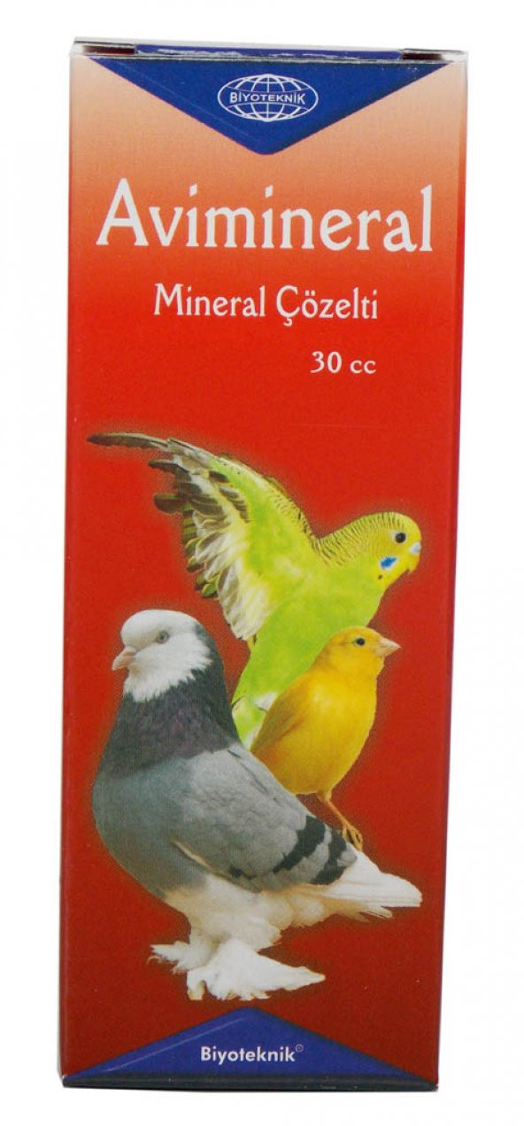 Dahayokmu Kuşlar İçin Mineral - Avimineral Çözelti