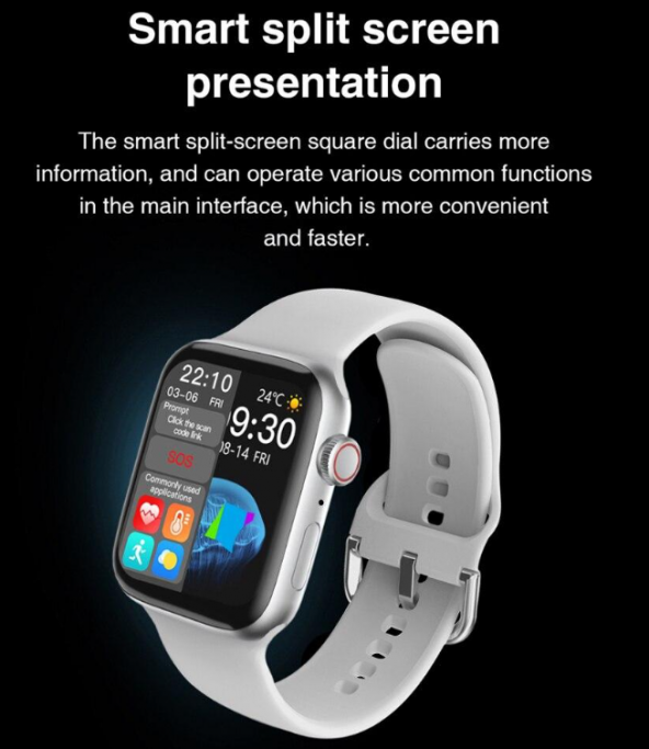 Watch 7 Dt200 Pro Akıllı Saat Yeşil 2022 Model - Resim 3