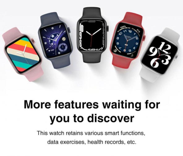 Watch 7 Dt200 Pro Akıllı Saat Lacivert 2022 Model - Resim 3