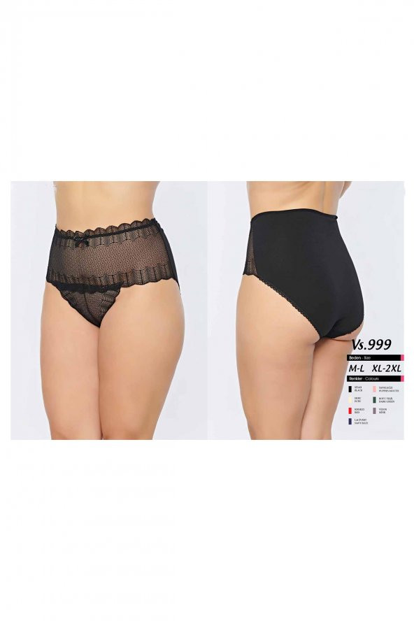 Dantelli Bato Külot Lacivert - Resim 2