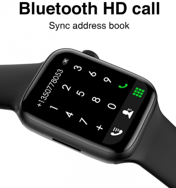 Watch 7 Dt200 Pro Akıllı Saat Kırmızı ve Galaxy Buds Pro Beyaz Bluetooth Kulaklık