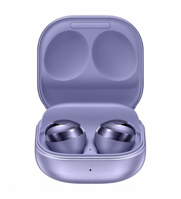 2 Li Premium Set Full Ekran Akıllı Saat Samsung Galaxy Buds Pro Mor Kablosuz Bluetooth Kulaklık - Resim 3