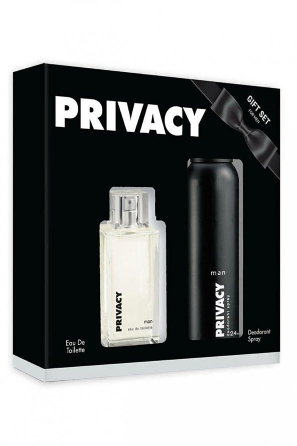 Privacy Erkek Parfüm Set EDT 100 ML + Deodorant 150 ML