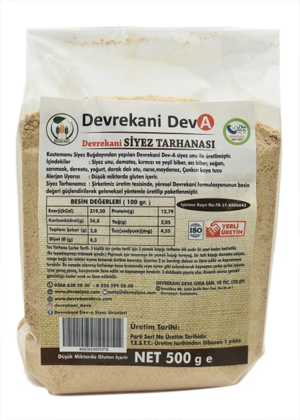 SİYEZ TARHANASI DVR 500G - 2