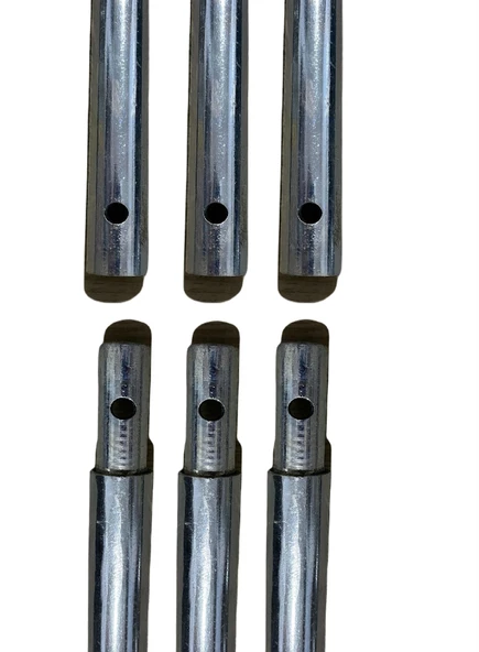 Galvaniz Toprak Sondaj Burgusu Çap 15 cm Boy 4 mt - 2