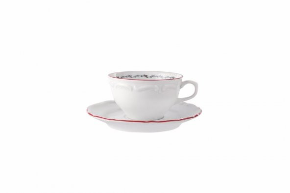 Porland Caribou Tabaklı Çay Fincanı 180cc 2li 04AP022136 - 2