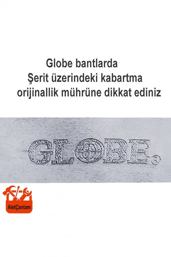 Globe Elektrik Bandı İzole Bant 10 Lu Paket- Beyaz - 2