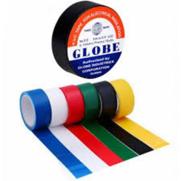 Globe Elektrik Bandı İzole Bant 10 Lu Paket- Siyah - 4