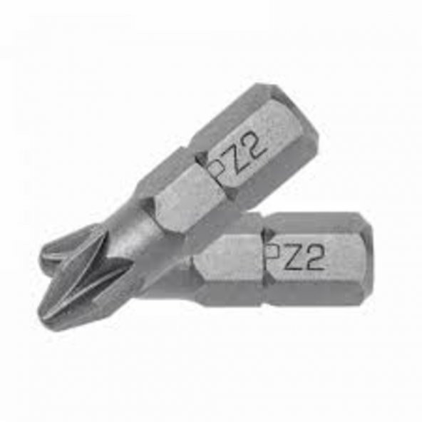 İzeltaş Bits Uç Yıldız Matkap Ucu Vidalama Pz2 X 100 mm (Uzun Boy 10 Cm) - 2
