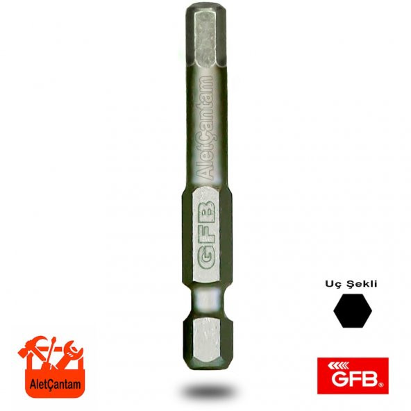 Bits Uç Alyan Uç Vidalama Ucu Allen Matkap Ucu 3 Mm