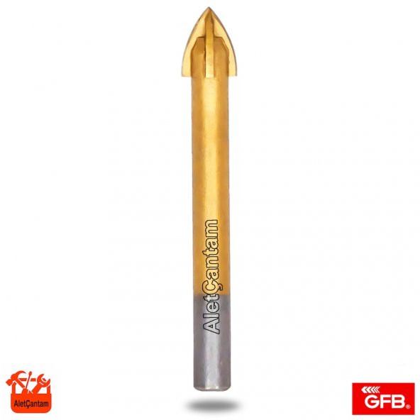 Gfb Cam Seramik Delme Elmas Matkap Ucu 4 mm