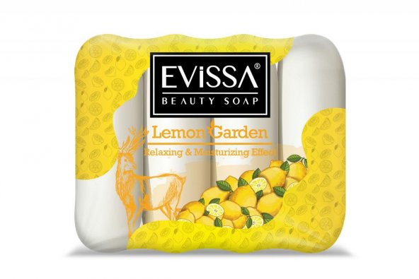 Güzellik Sabunu Limon Bahçesi El Sabunu 4×70 Gr