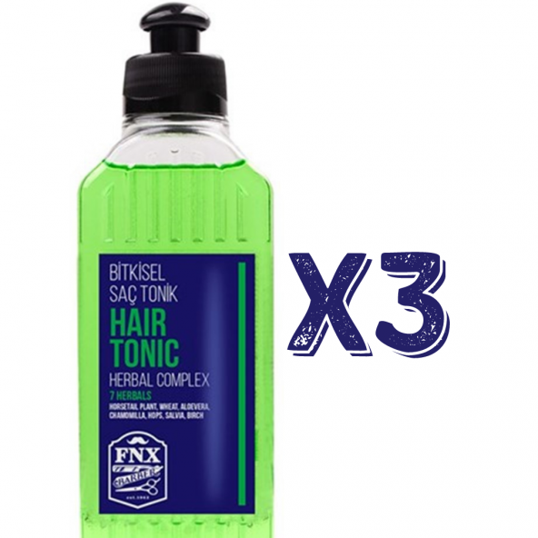 FNX Bitkisel Saç Toniği Herbal Complex 250 ml 3 Adet - 2