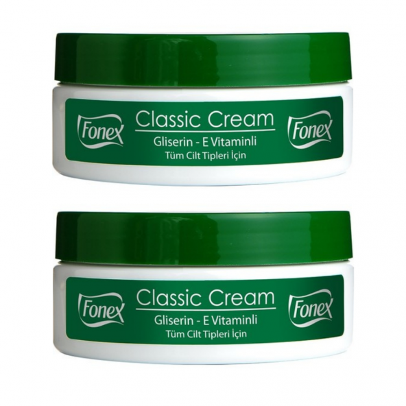 Fonex Klasik Nemlendirici Krem 175 ml 2 Adet - 2