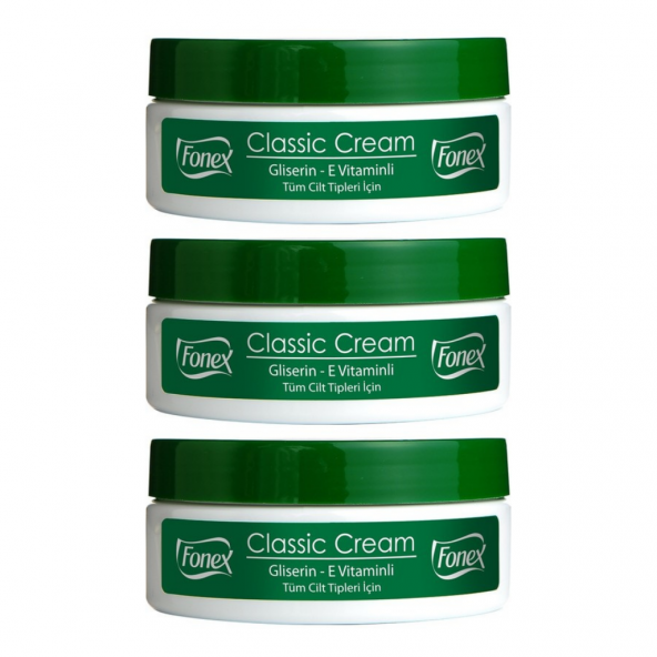 Fonex Klasik Nemlendirici Krem 175 ml 3 Adet - 2