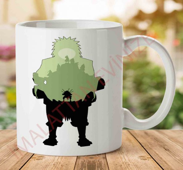 JIRAIYA SENSEI  NARUTO İki Tarafı Baskılı Kupa Bardak - 1