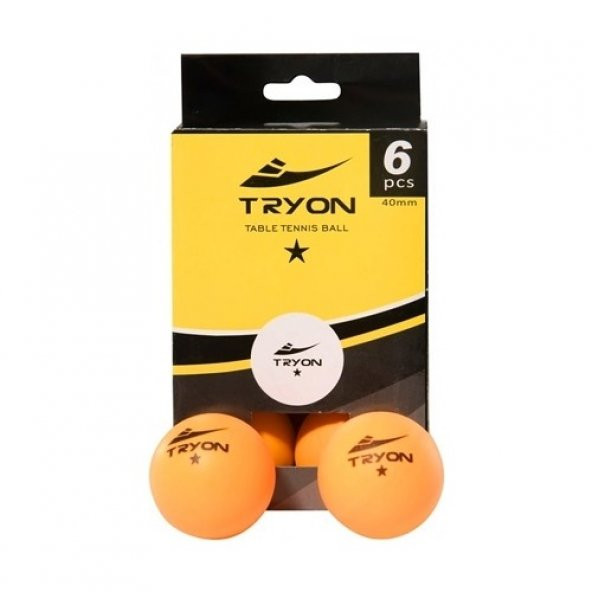 Tryon MTT-121 Masa Tenisi Topu 6 Lı