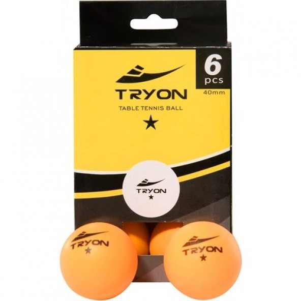 Tryon MTT-121 Masa Tenisi Topu 6 Lı - 2