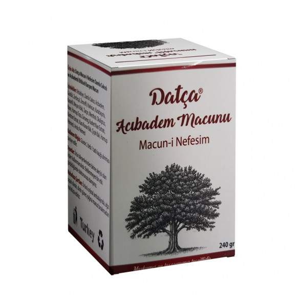 Datça Acıbadem Macunu 240 gr