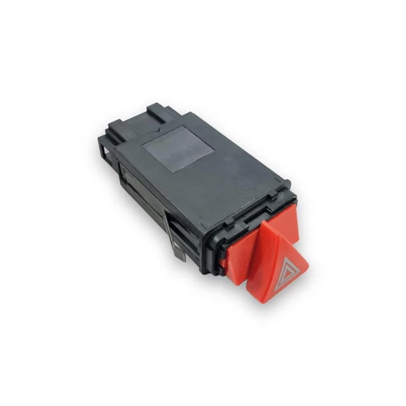 Audi A6 2002-2005 Kırmızı Üçgen Dörtlü Flaşör Düğmesi 4B0941509K - 4