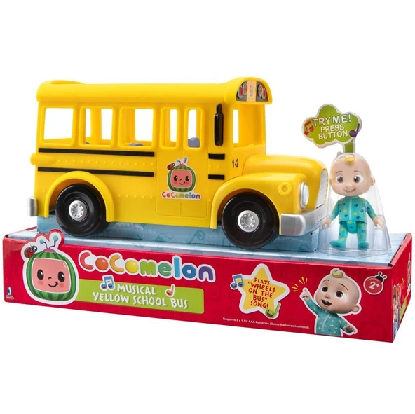 Giochi Preziosi Cocomelon Müzikli Okul Otobüsü CCM01000 CMW0015 - 5